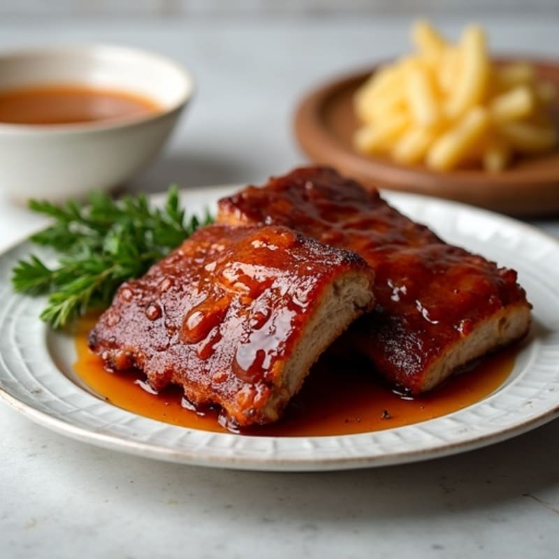 Honey-Glazed Tender BBQ Ribs