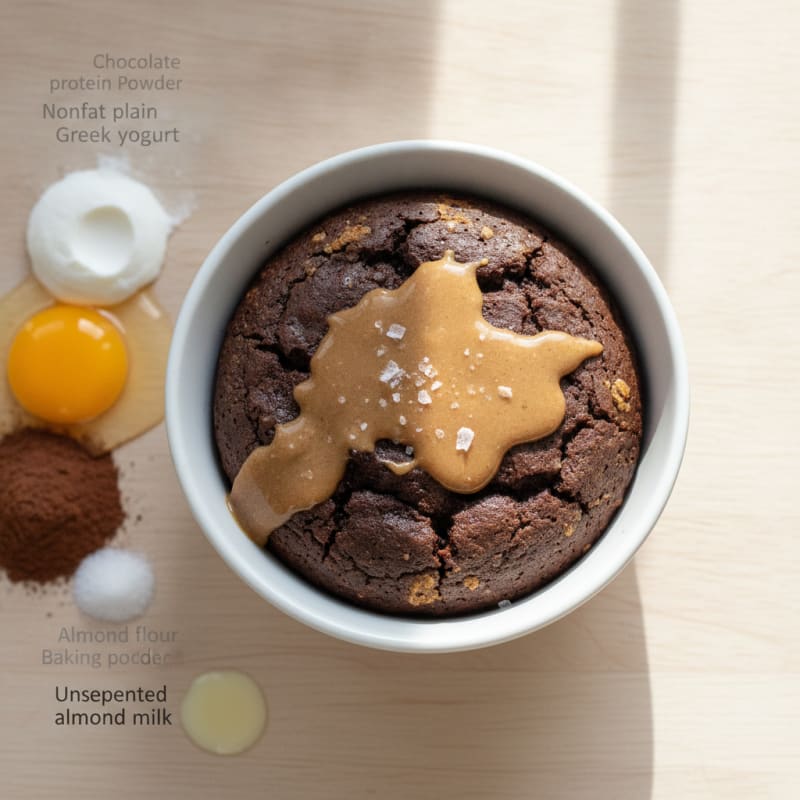 Chocolate Protein Mug Cake