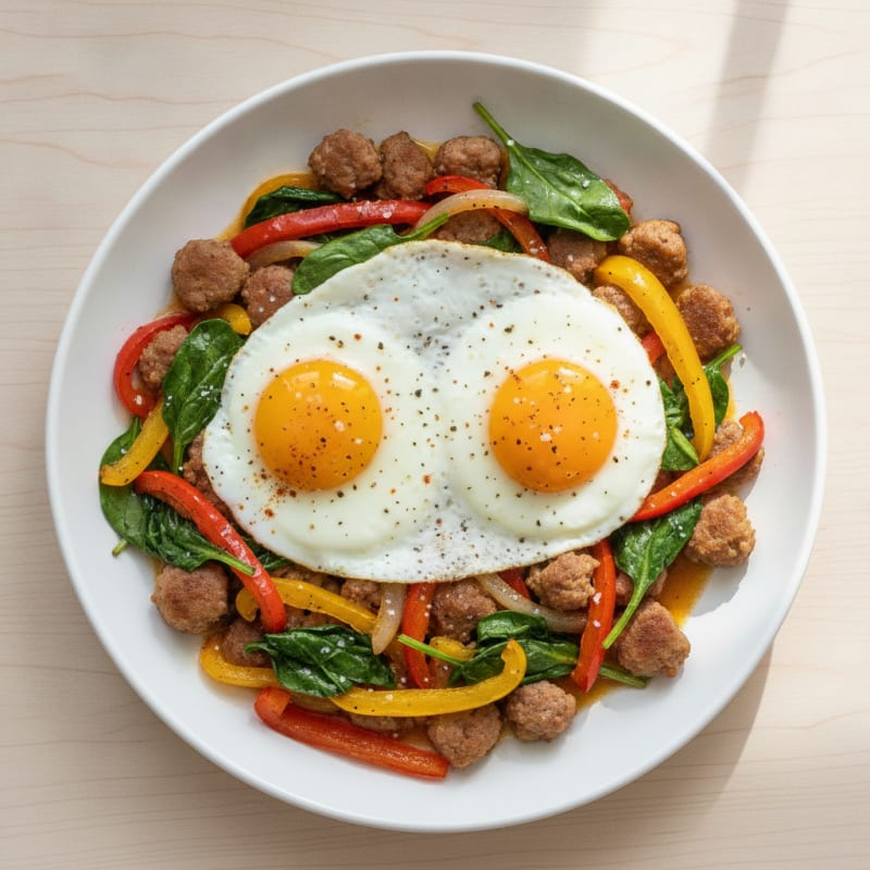 Sausage and Egg Breakfast Skillet