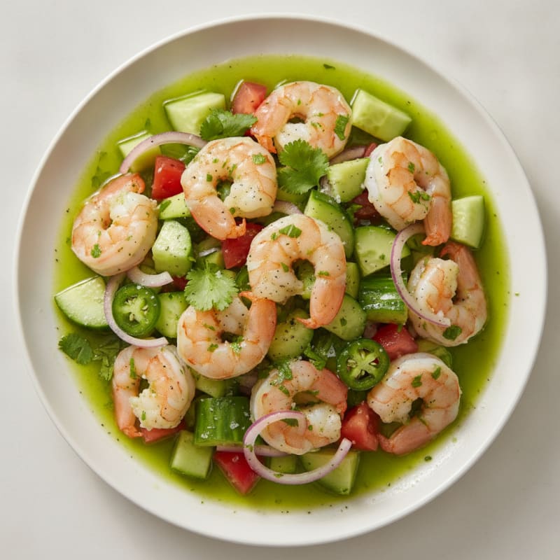 Zesty Shrimp and Avocado Ceviche