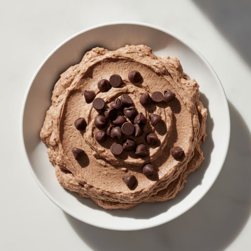 Chocolate Cottage Cheese Protein Pudding