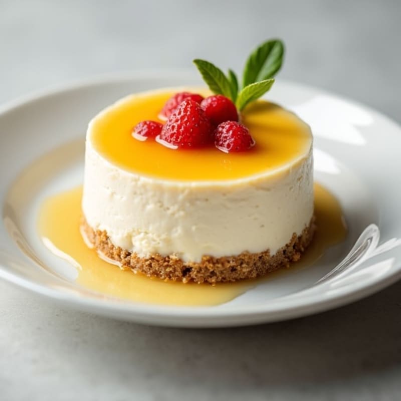 Creamy Greek Yogurt Protein Cheesecake