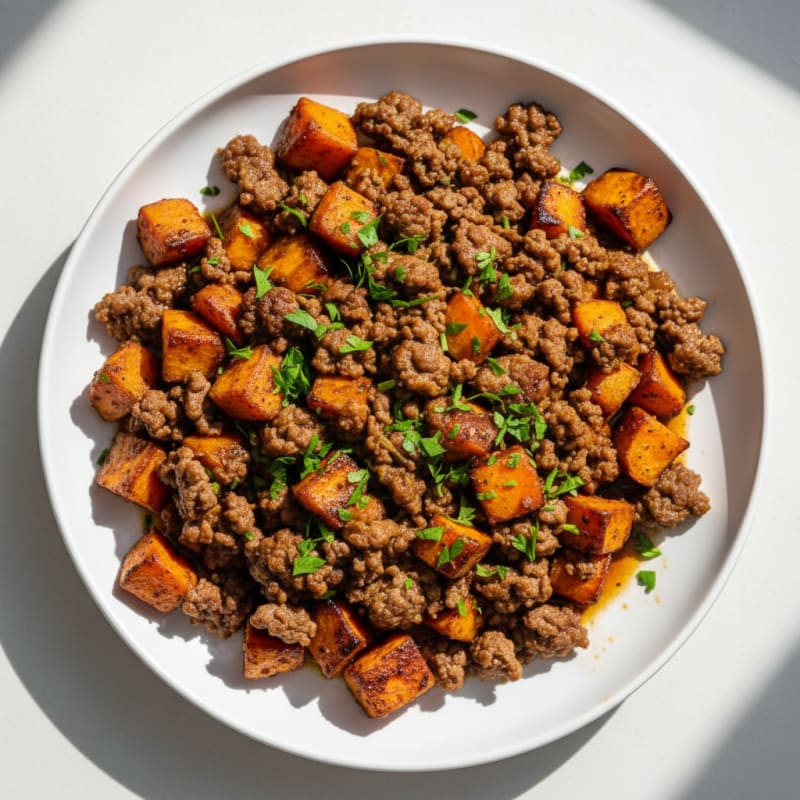 Smoky Beef and Roasted Root Vegetables