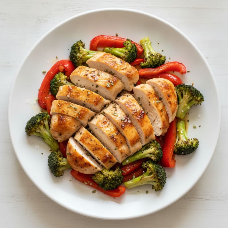Sheet Pan Lemon Herb Chicken and Veggies