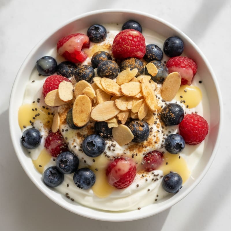 Berry Chia Seed Yogurt Parfait