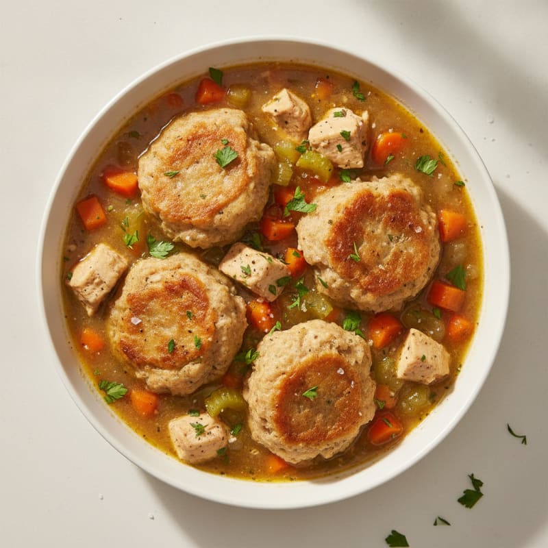 Homestyle Chicken and Herb Dumplings