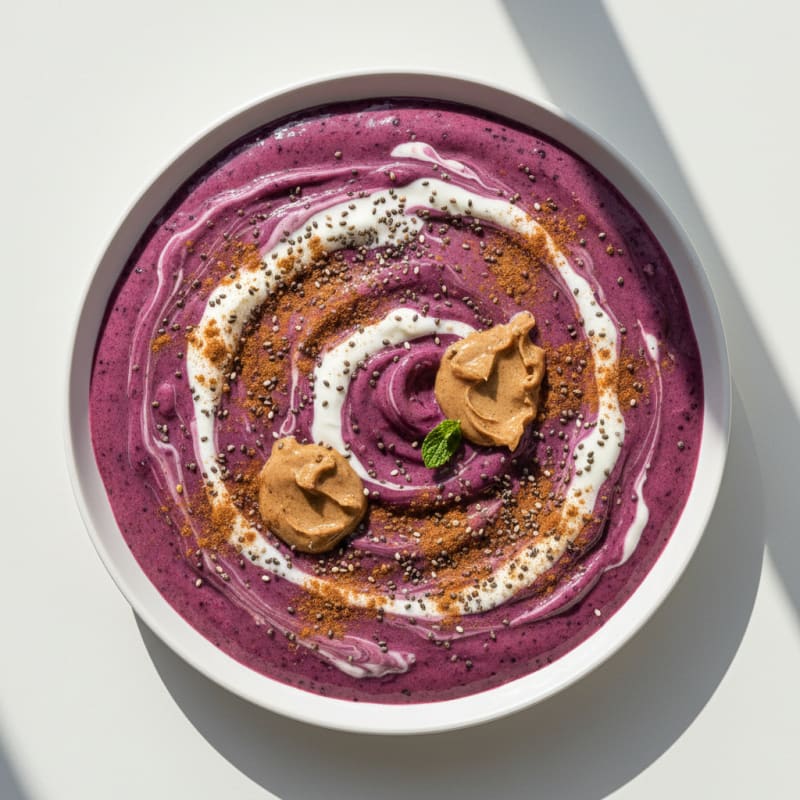 Creamy Mixed Berry Smoothie Delight