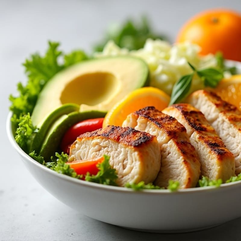 Fresh Citrus-Avocado Crunch Bowl