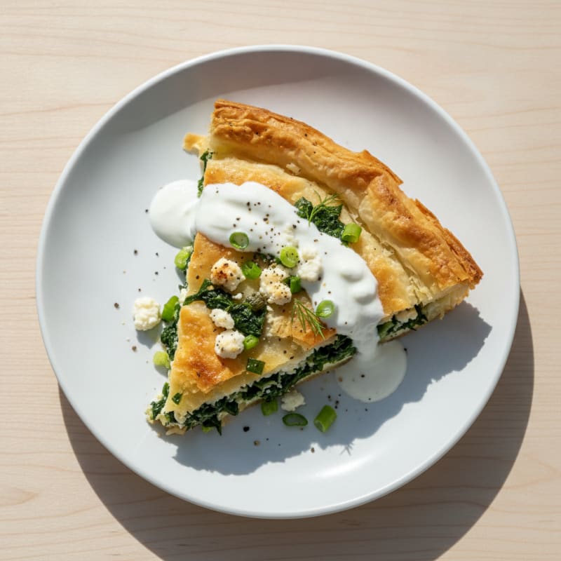 Spinach and Feta Phyllo Pie