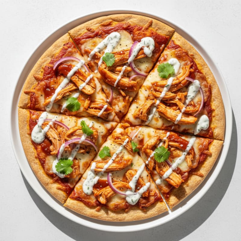 BBQ Ranch Chicken Pizza