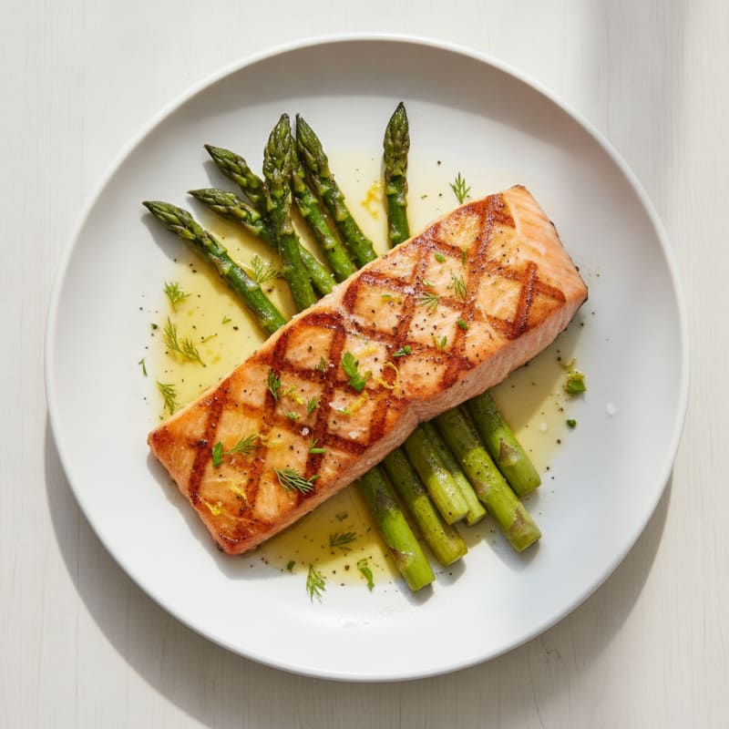 Lemon Herb Grilled Salmon