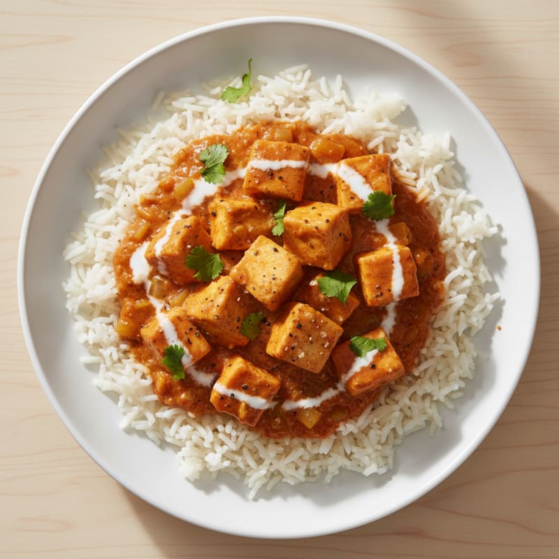 Spiced Butter Chicken with Basmati Rice