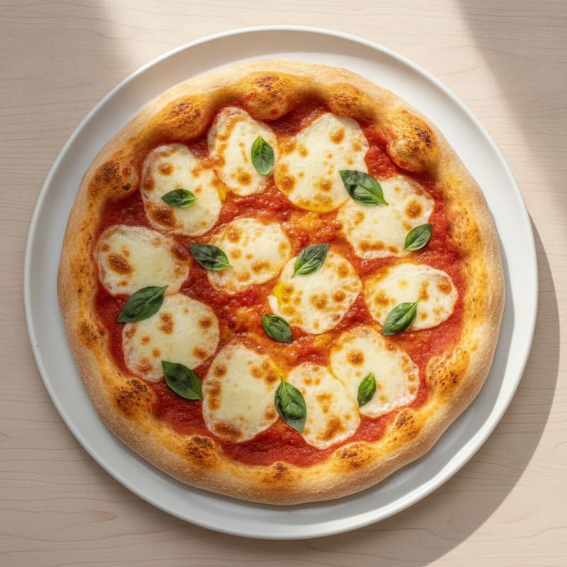 Classic Margherita Pizza with Fresh Basil