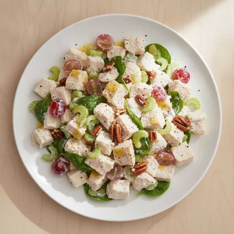 Chicken Salad with Grapes and Pecans