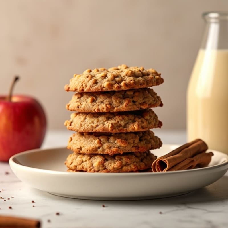 Soft Chewy Protein Apple Cinnamon Cookies