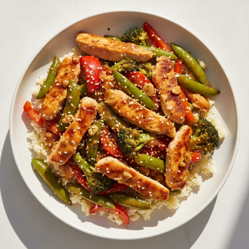 Teriyaki Chicken Stir-Fry with Vegetables