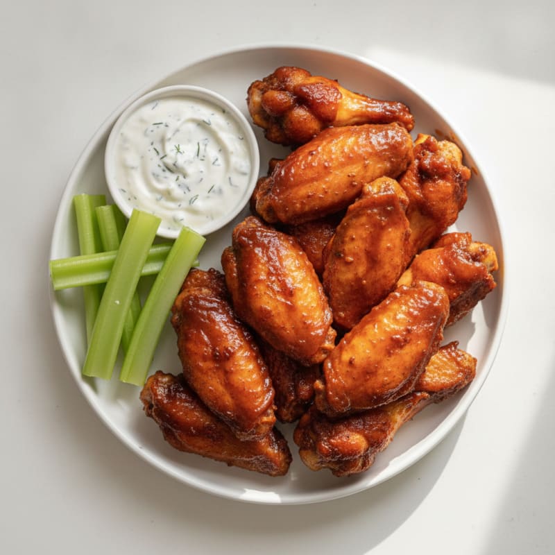 Spicy BBQ Chicken Wings