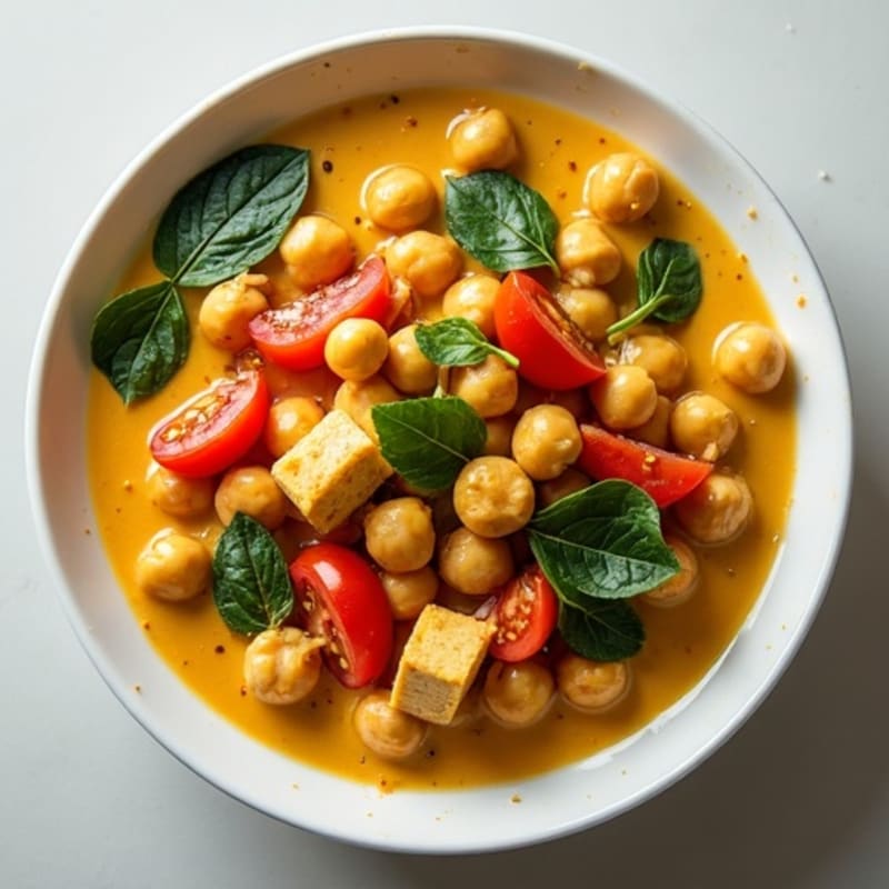 Creamy Chickpea Coconut Curry