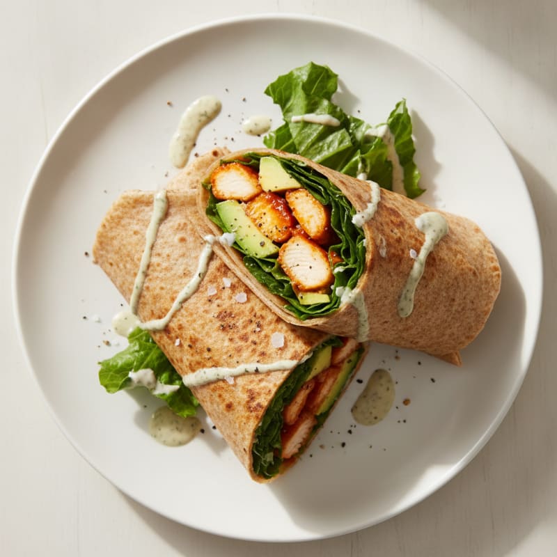Buffalo Ranch Chicken Wrap