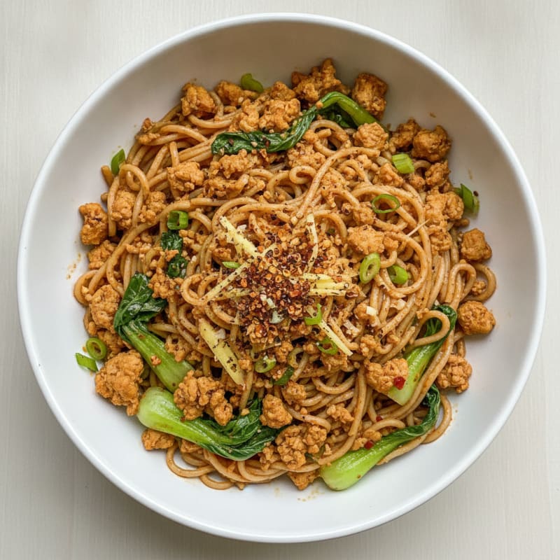 Spicy Sichuan Dan Dan Noodles