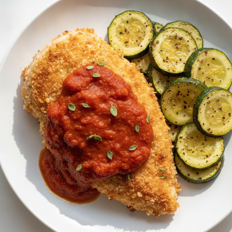 Crispy Chicken Parmesan