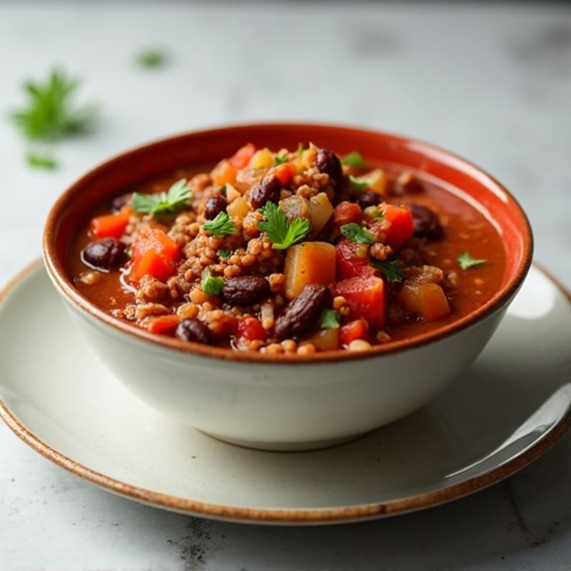 Hearty Slow Cooker Beef Chili