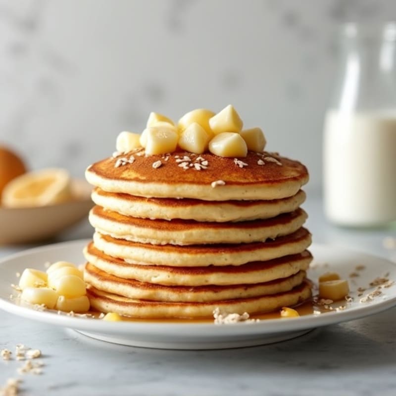 Fluffy Greek Yogurt Protein Pancakes
