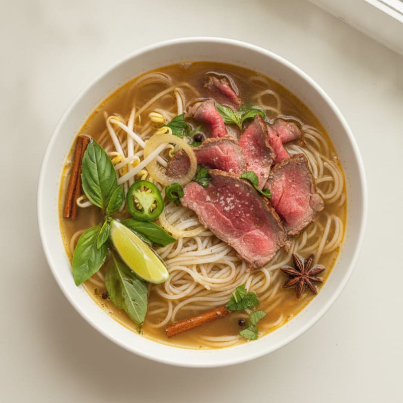 Beef Pho Noodle Soup