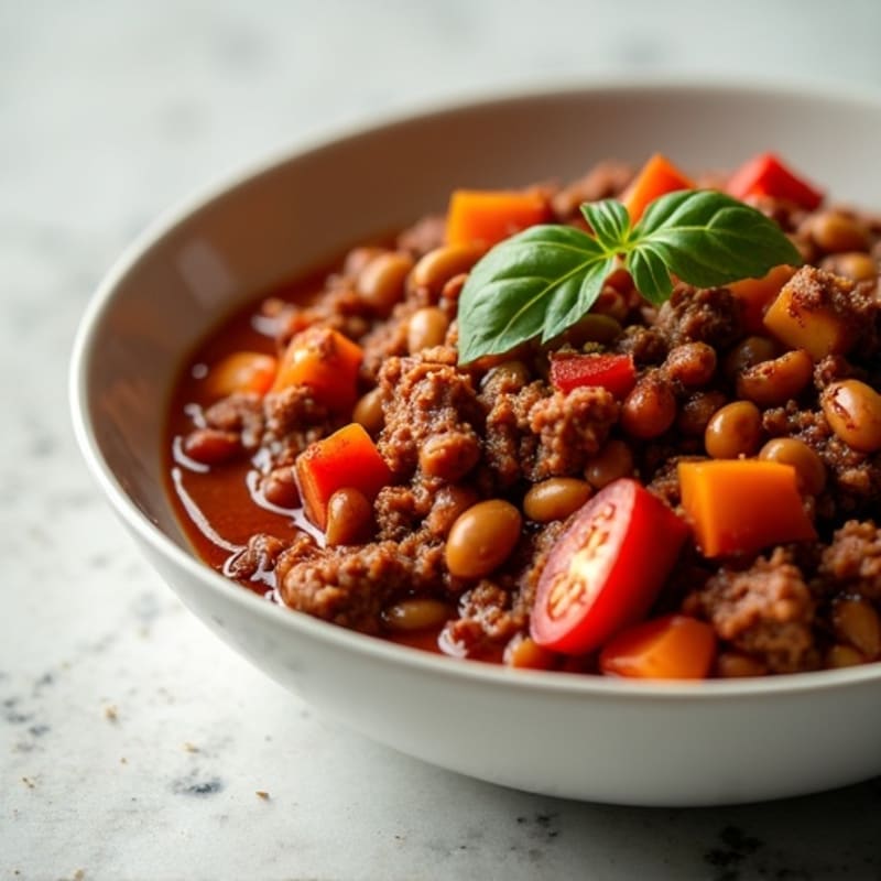 Hearty Beef & Bean Chili