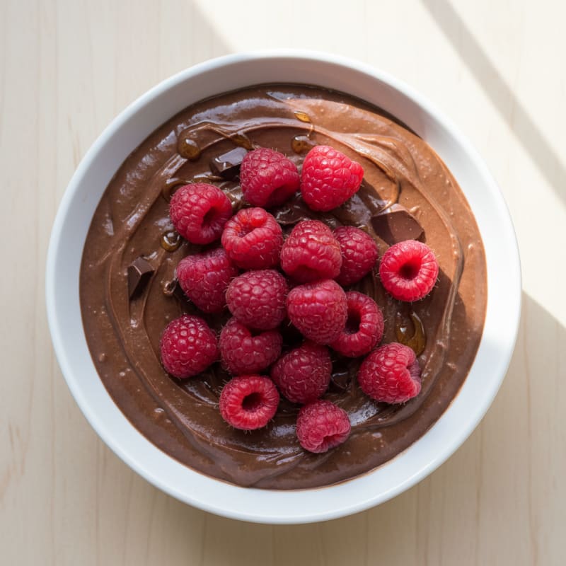 Greek Yogurt Chocolate Protein Pudding