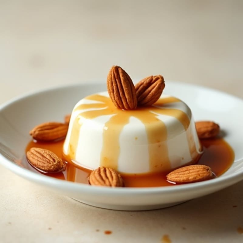 Vanilla Protein Greek Yogurt with Toasted Almonds