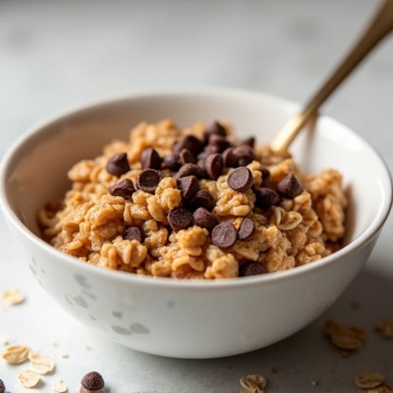 Baked Chocolate Chip Protein Oatmeal