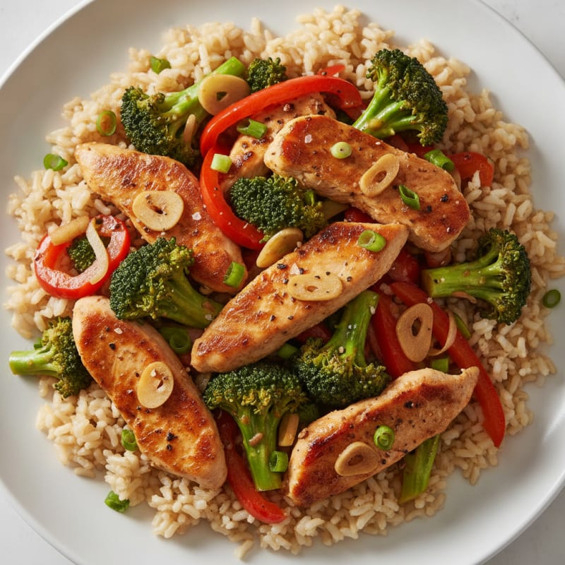 Savory Chicken and Vegetable Stir-Fry
