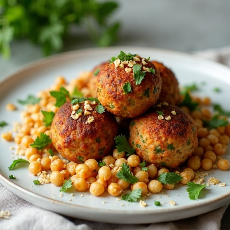 Hearty Herb-Packed Lentil Meatballs