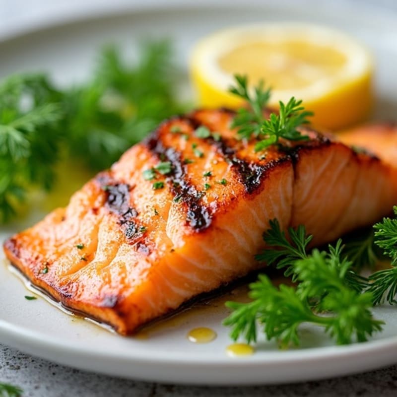 Citrus-Herb Grilled Salmon with Fresh Herbs