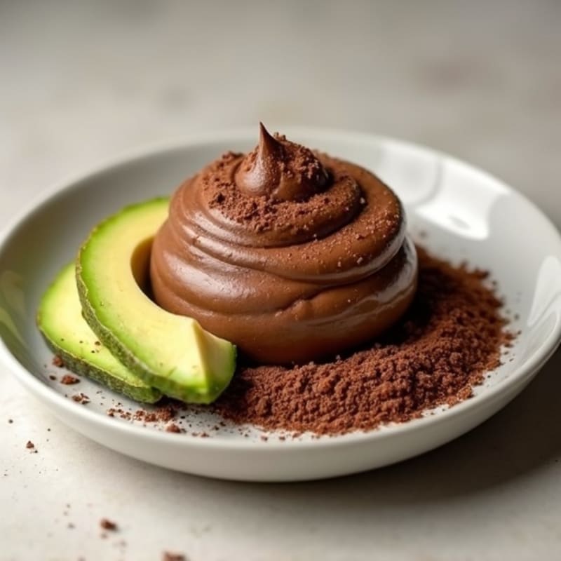 Silky Chocolate Avocado Protein Mousse