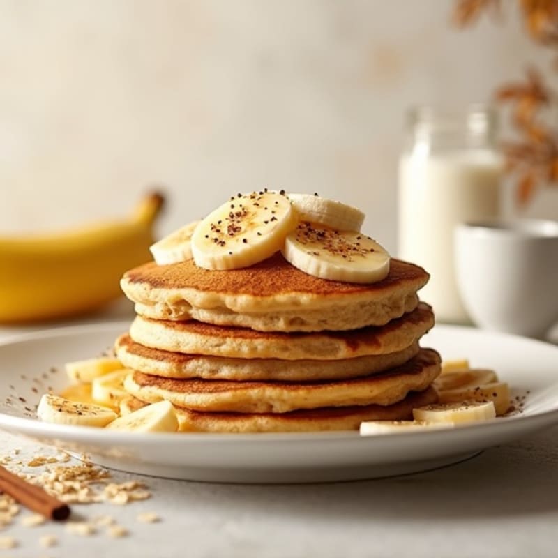 Protein-Packed Skyr Banana Pancakes