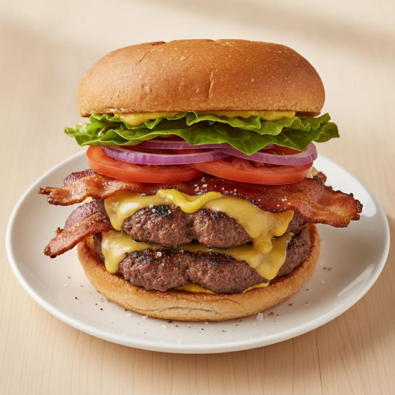 Double Bacon Cheeseburger