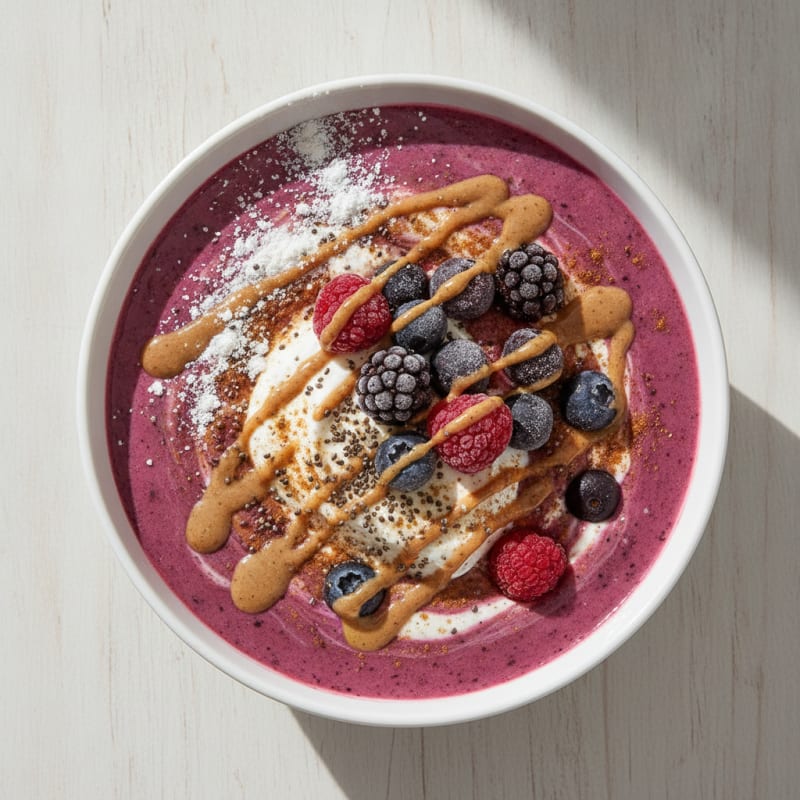 Pre-Workout Berry Smoothie