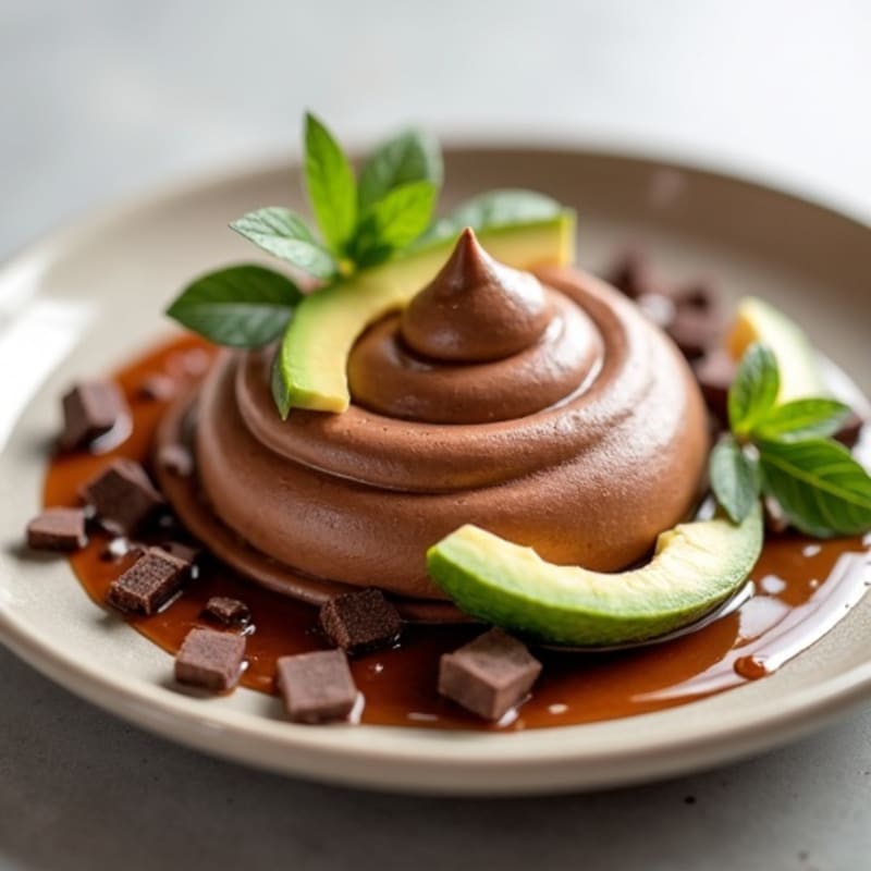 Creamy Chocolate Avocado Mousse