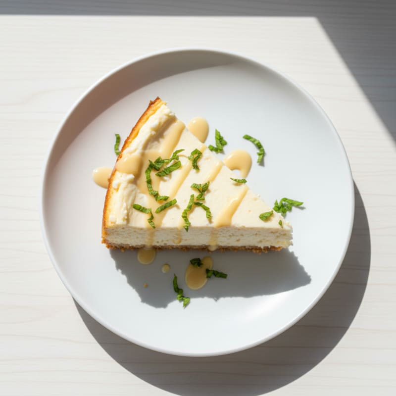 Creamy Greek Yogurt Protein Cheesecake