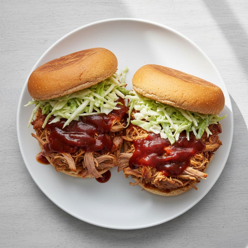 Smoky BBQ Pulled Pork Sandwiches