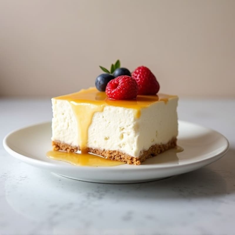 Greek Yogurt Protein Cheesecake