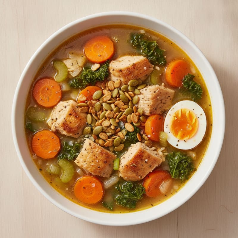 Hearty Chicken and Vegetable Soup