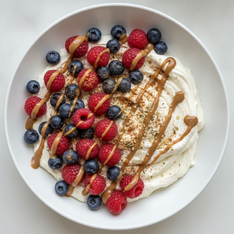 Greek Yogurt Berry Protein Bowl