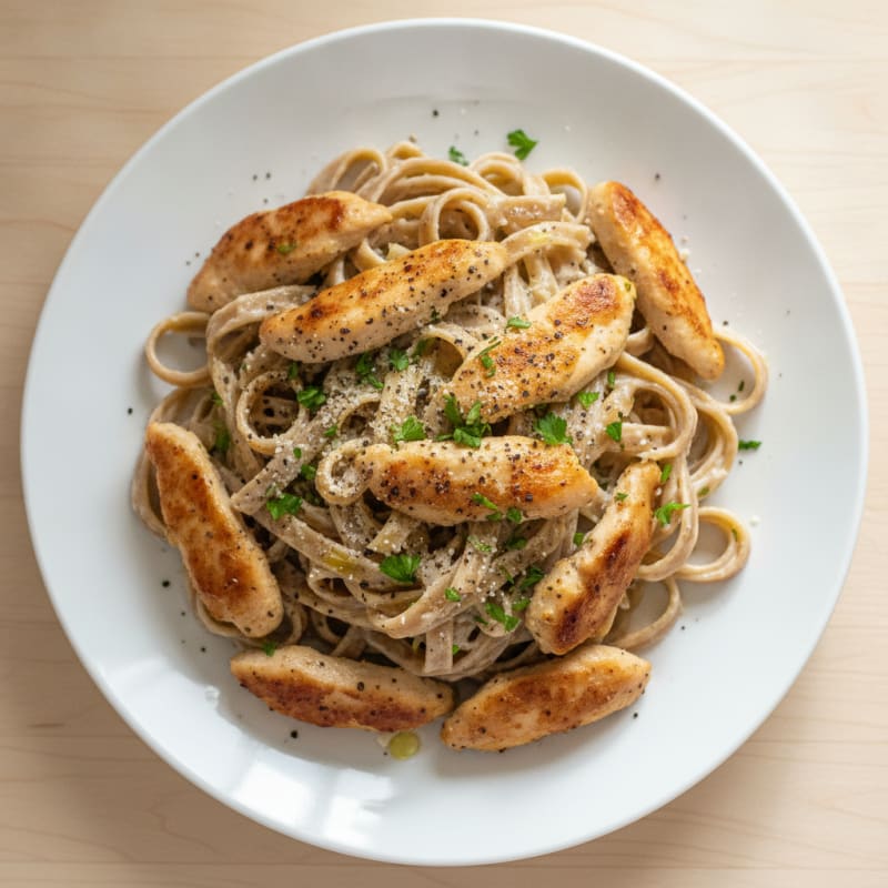 Chicken Alfredo Fettuccine Pasta