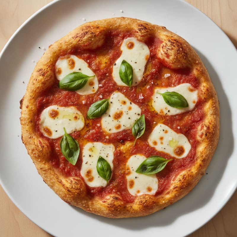 Classic Margherita Pizza with Fresh Basil