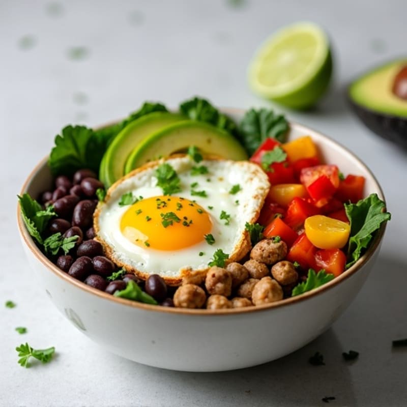 Protein-Packed Breakfast Burrito Bowl