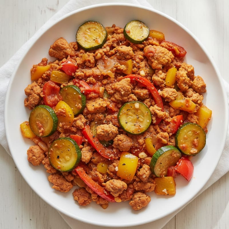 Turkey and Vegetable Skillet