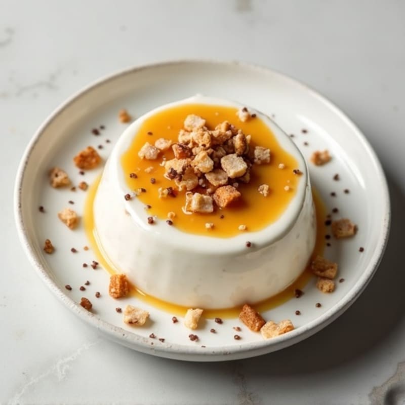 Silky Chicken Protein Pudding with Greek Yogurt